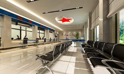 鄭州政府服務大廳設計案例 以高效便民為導向的裝修與空間規劃